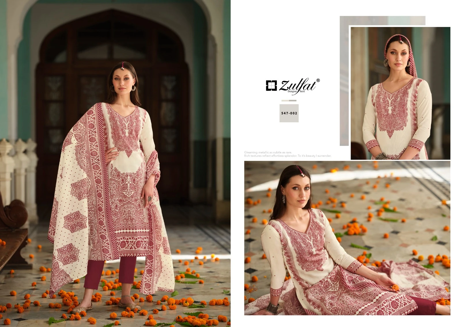 Zulfat Designer Zohra Pure Cotton Printed Salwar Suit Wholesale Catalog — Wholesale Salwar Suits, MPA wholesale from Surat — Photo 4